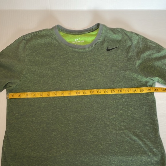 Nike green dri fit short sleeve tee shirt Men’s size L - Picture 3 of 10